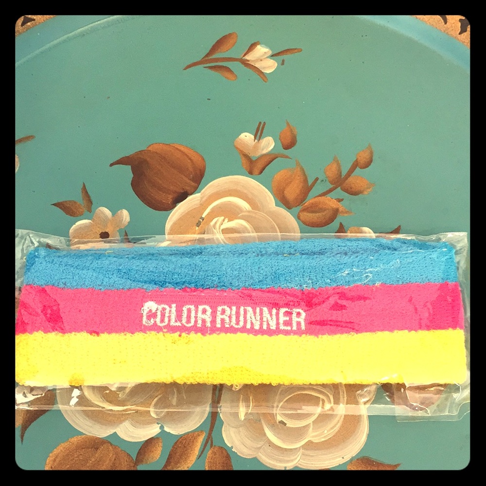 Color Runner Headband & Tatoo